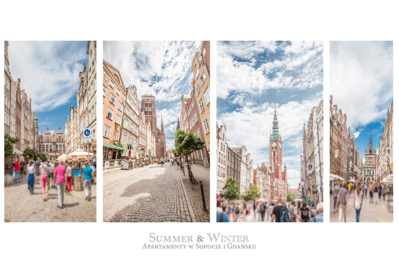 Family Luxury Gold Apartament & Playstation, 1-6, 2 Sypialnie I Salon, 100M Bazylika Gdansk Exterior photo